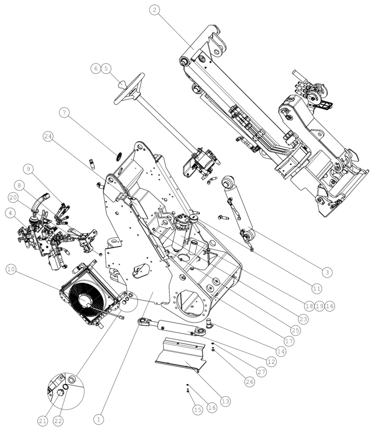 DRIVE PEDAL, COMPLET