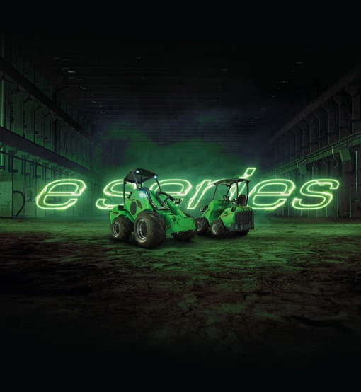 elektrické mininakladače Avant séria E