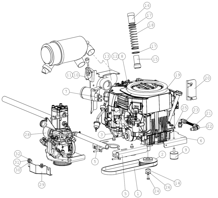 ENGINE MOUNT M10-D5