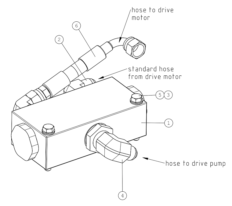 FLOW DIVIDER VALVE F