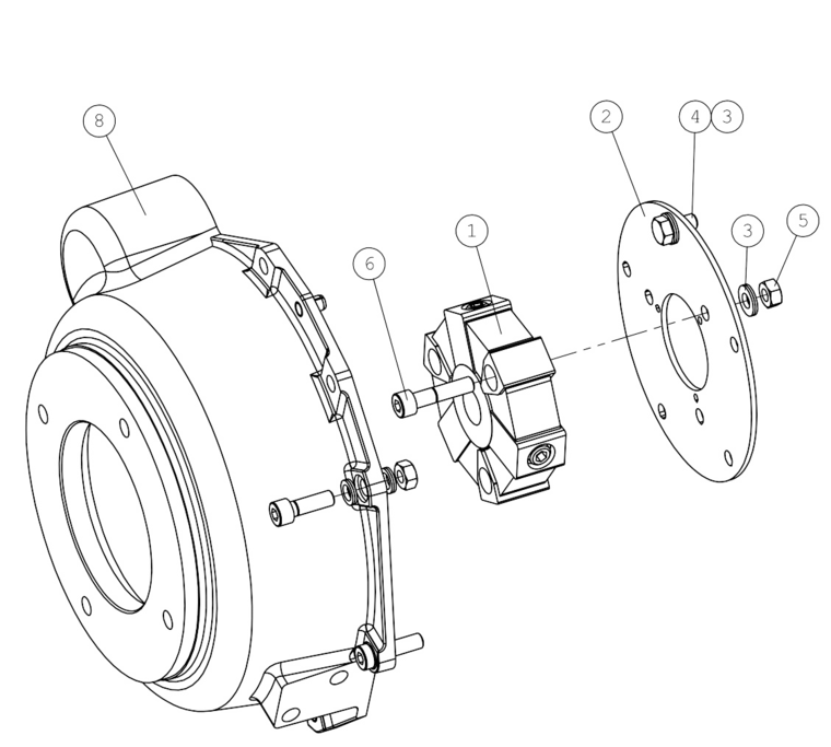 FLYWHEEL HOUSING KUB