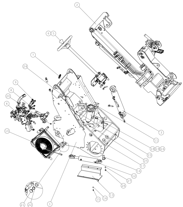 FRONT CHASSIS 700SER