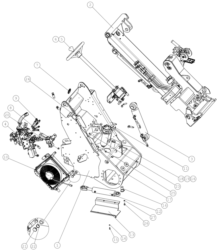 FRONT CHASSIS 700SER