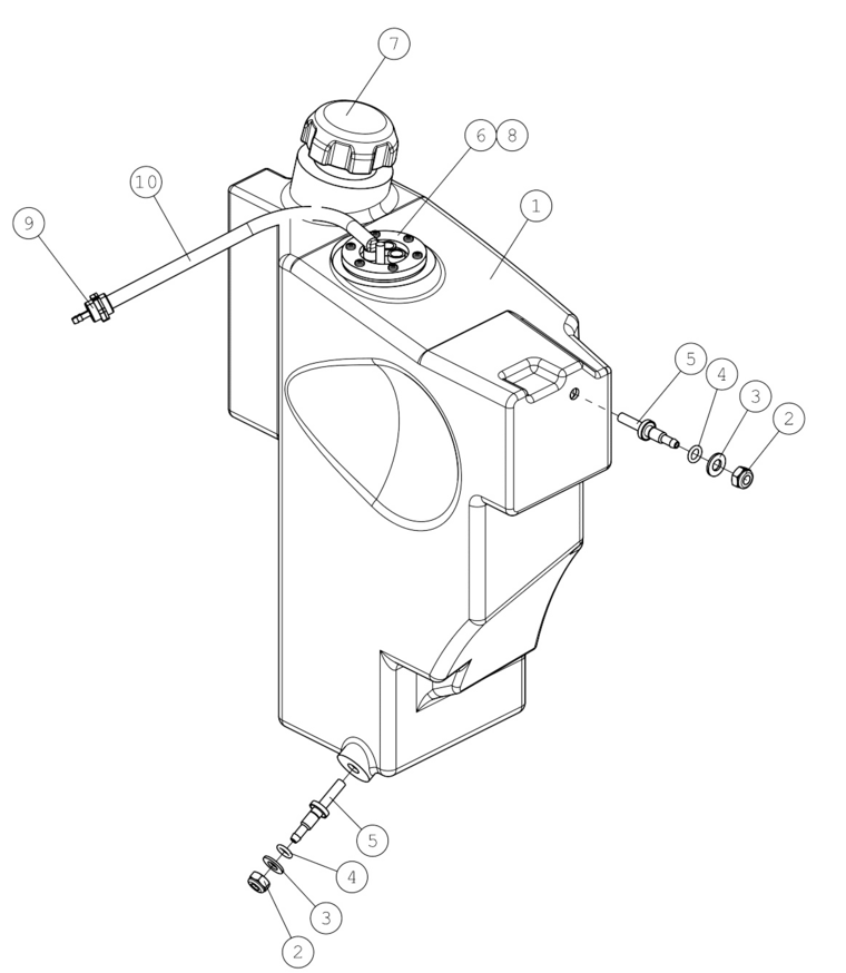 FUEL TANK 20 LITRES