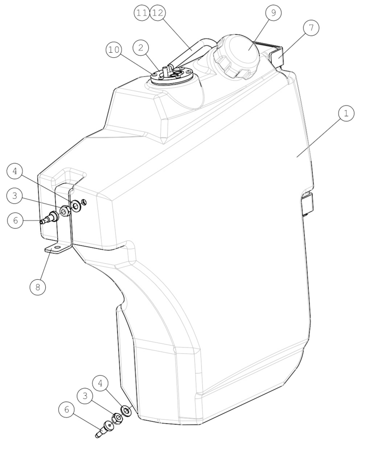 FUEL TANK 30L , 20