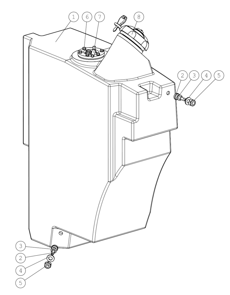 FUEL TANK 40L