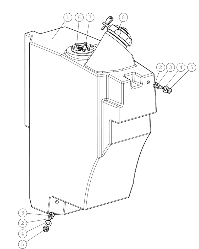 FUEL TANK 40L