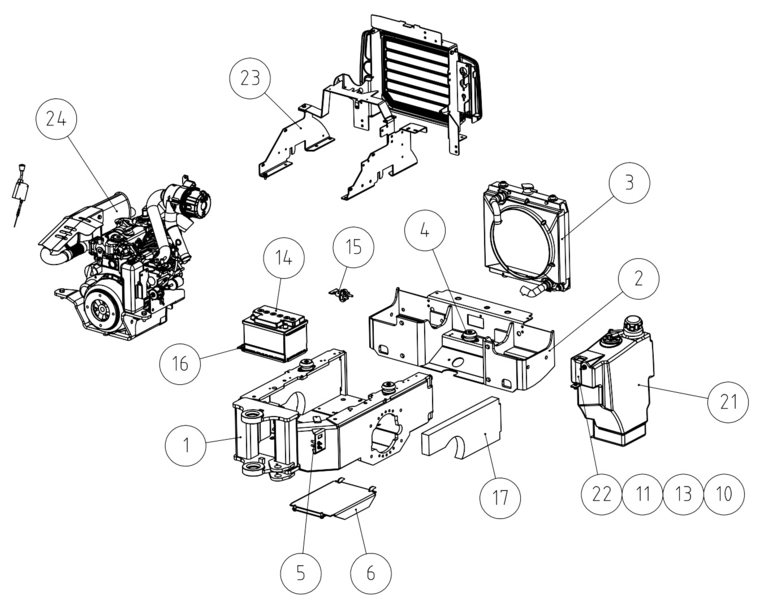 HEXAGONAL NUT M8 DI