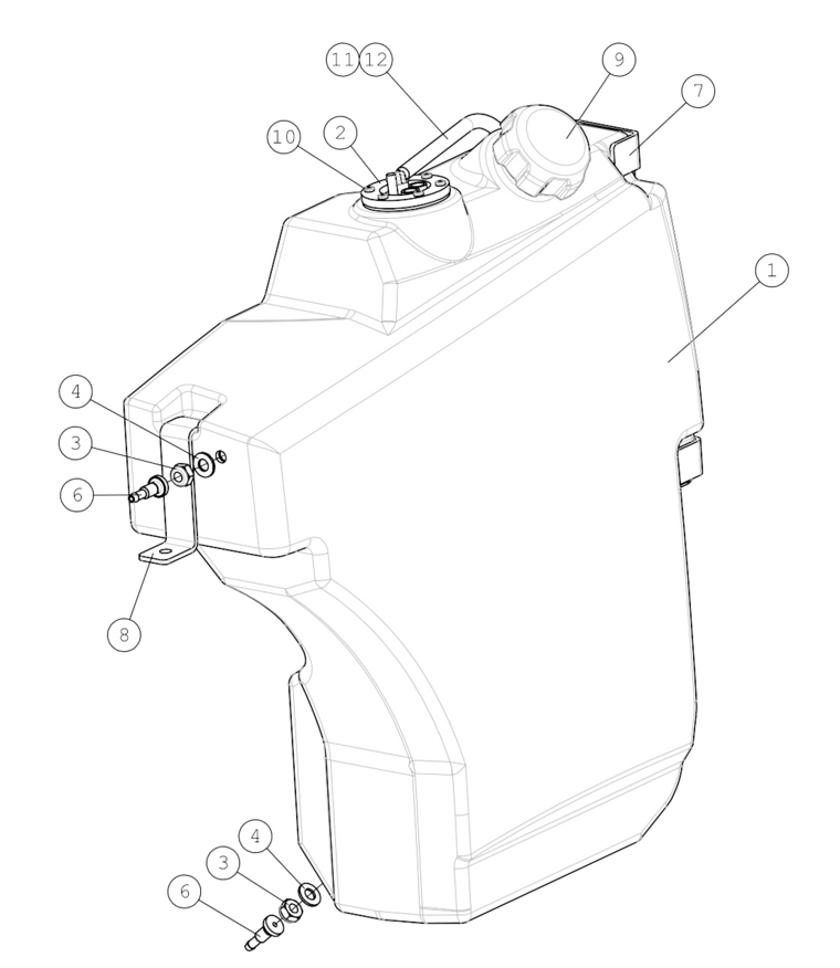 HEXAGONAL NUT M 10 N