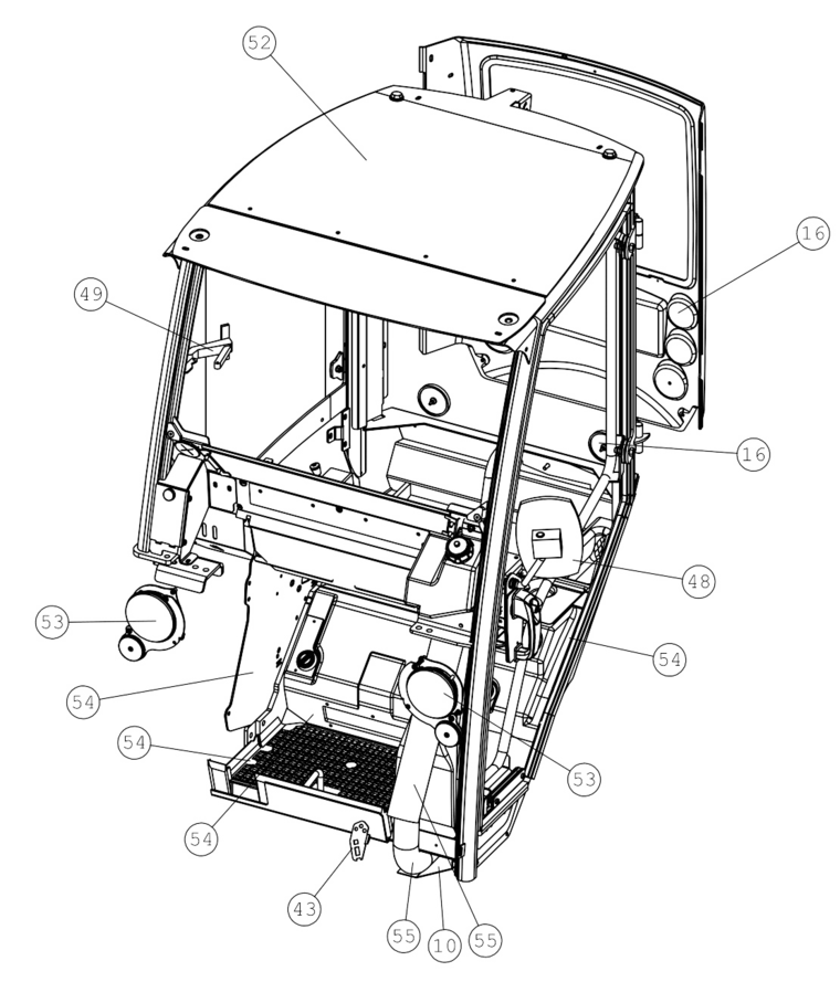 HEXAGONAL NUT M 16
