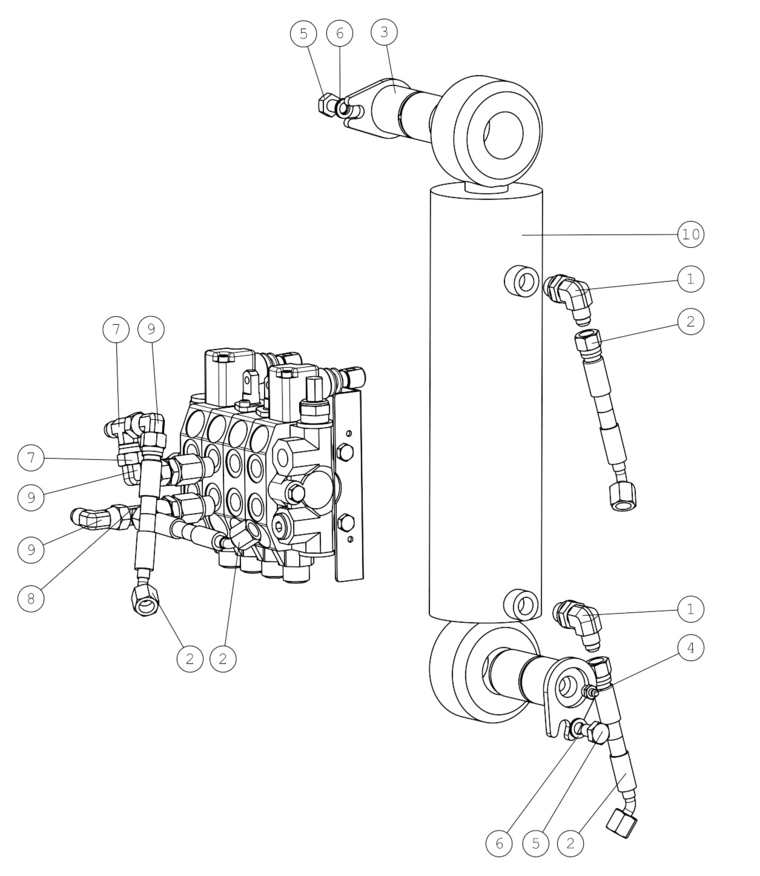 HEXAGONAL NUT M 6 DI