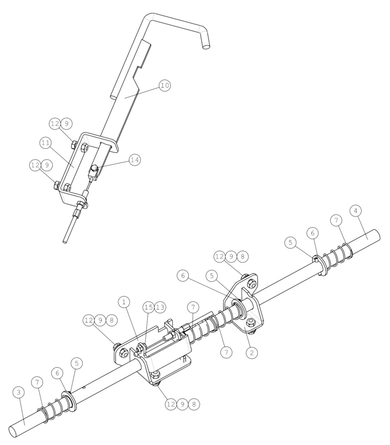 HEXAGONAL SCREW M8*2