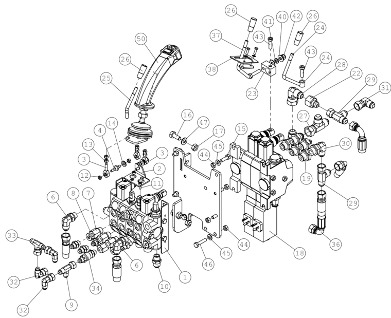 HEXAGONAL SCREW M8*3
