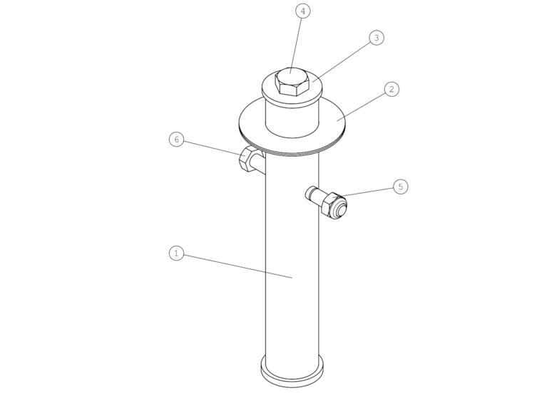 HEXAGONAL SCREW M8*7