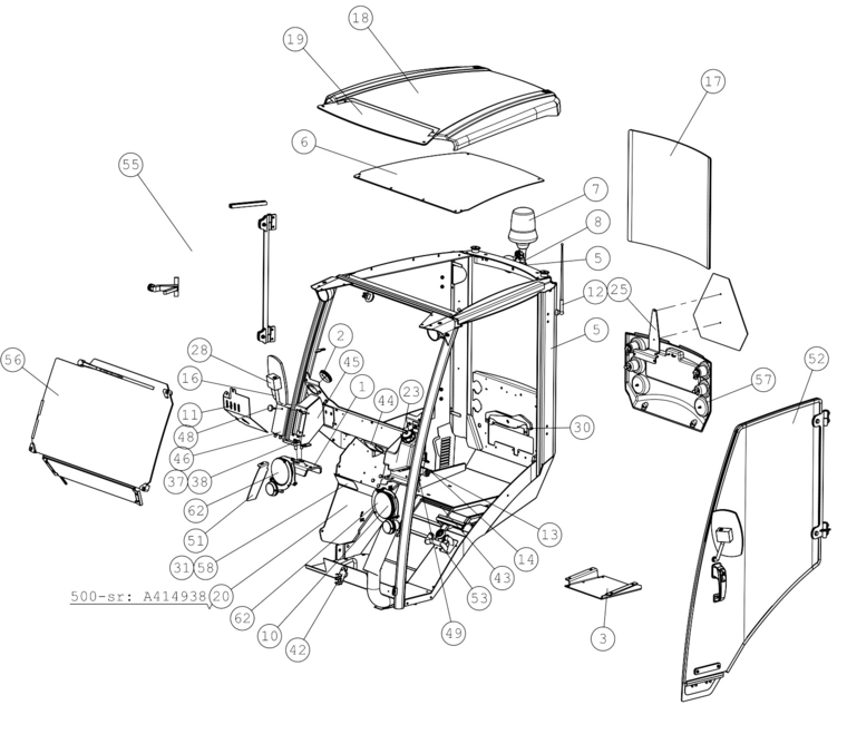 HEXAGONAL SCREW M 8