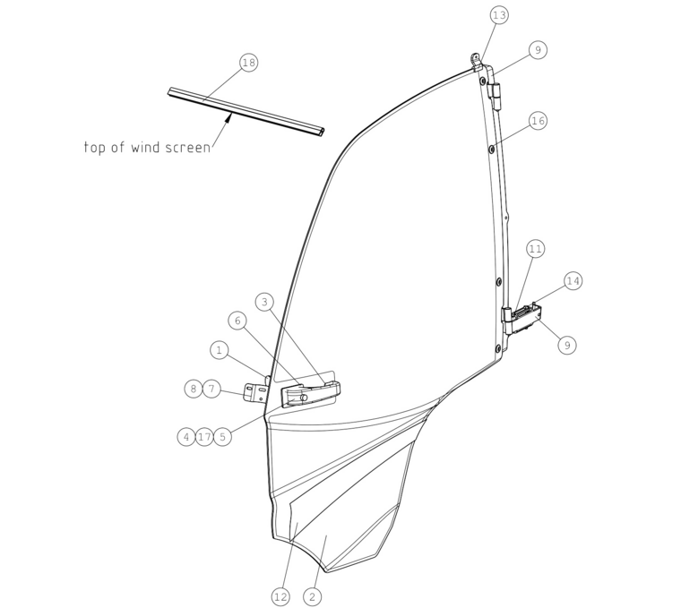 HOLDER BELT L=164