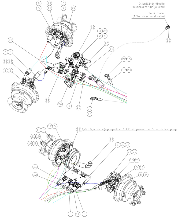 HYDRAULIC MANIFOLD D