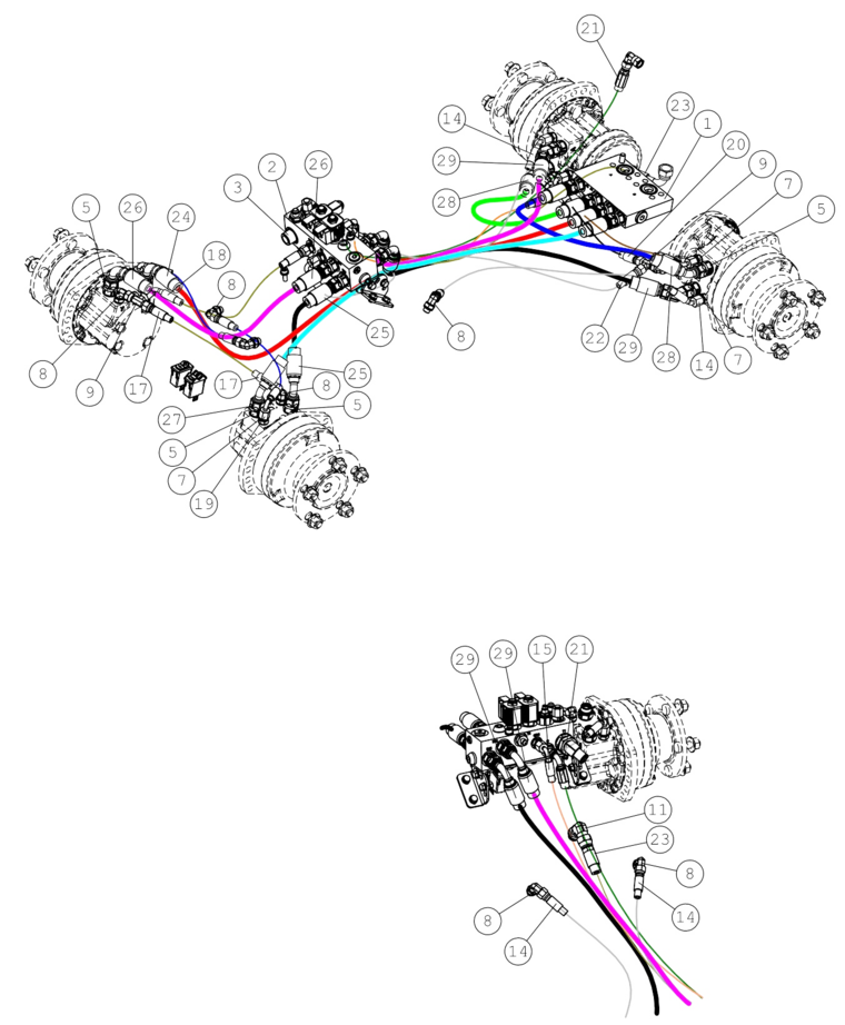 HYDRAULIC MANIFOLD D