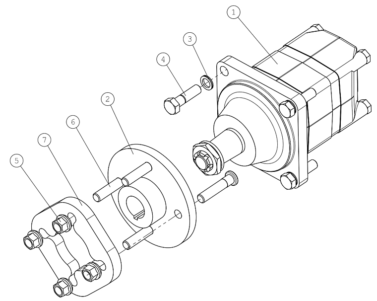 HYDRAULIC MOTOR OMSW