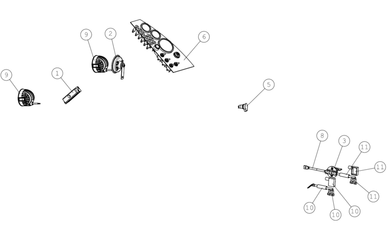 LEVER, RIGHT, LOAD S