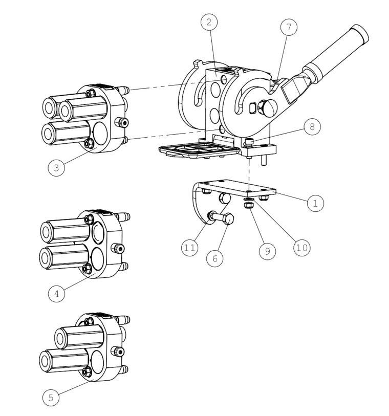 MOUNTING BRACKET, MU