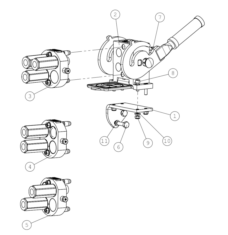 MOUNTING BRACKET, MU