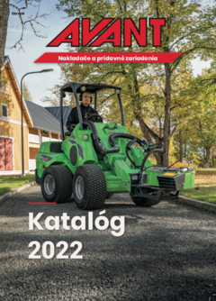 nový katalóg avant 2021 nakladače a prídavné zariadenia