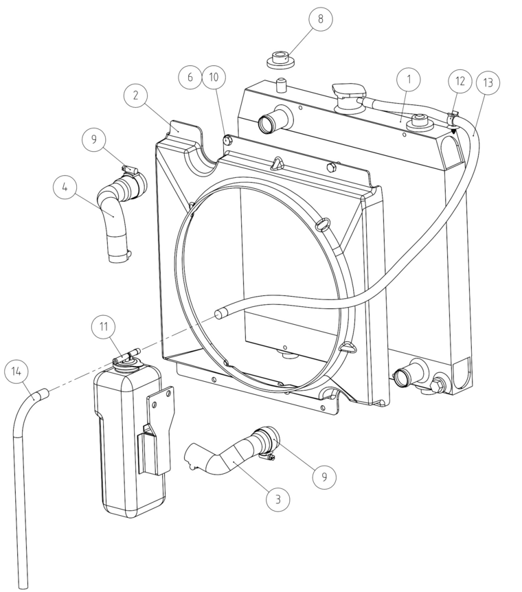 OVERFLOW BOTTLE 1,30