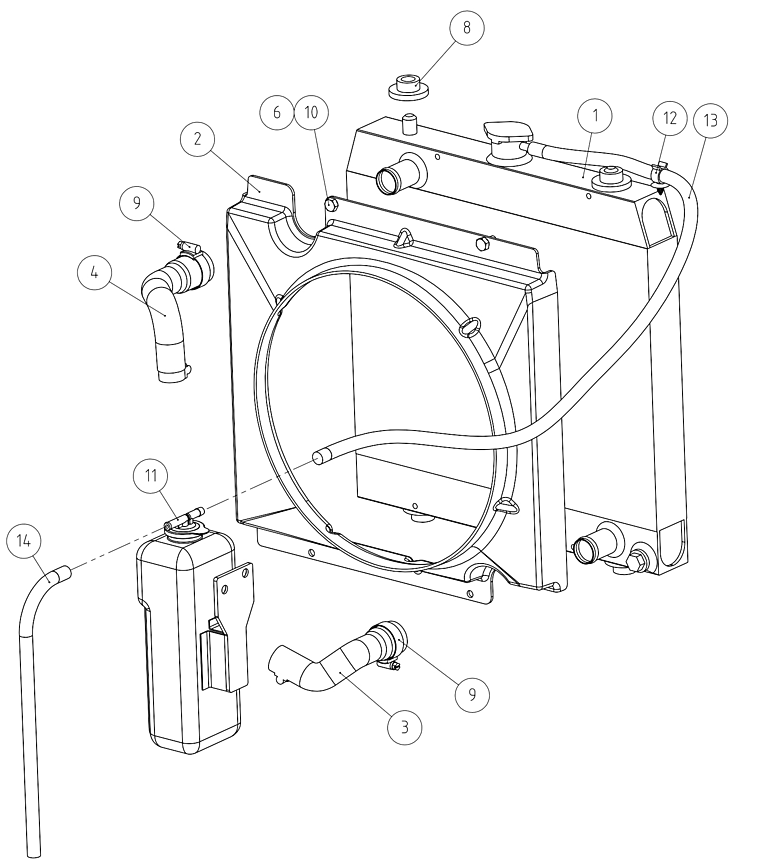RADIATOR D902