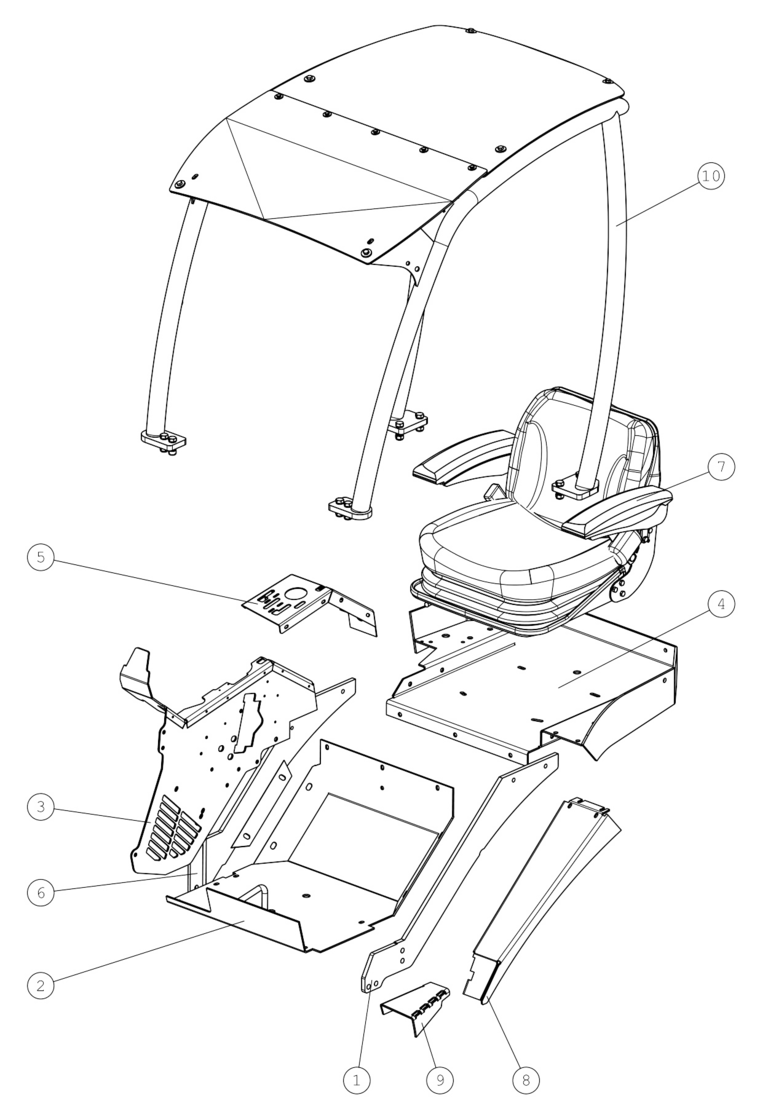 SEAT, WITH SUSPENSIO