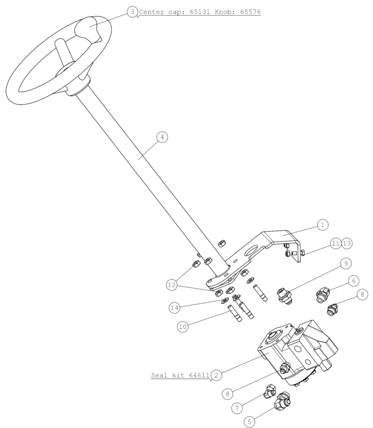 STEERING WHEEL ROD