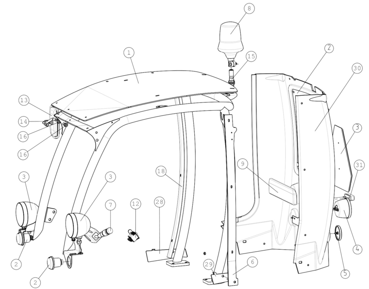 SUPPORT, RIGHT SIDE