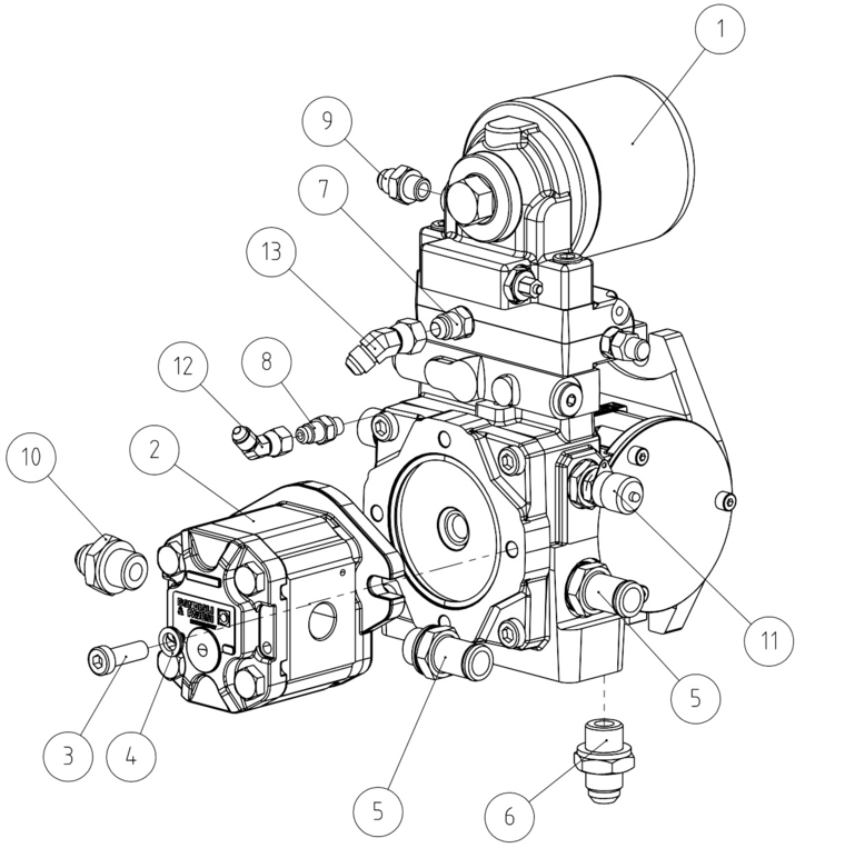 VARIABLE DISPL. PUMP