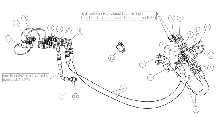 WIRE HARNESS, REAR A