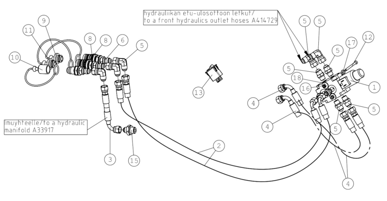 WIRE HARNESS, REAR A