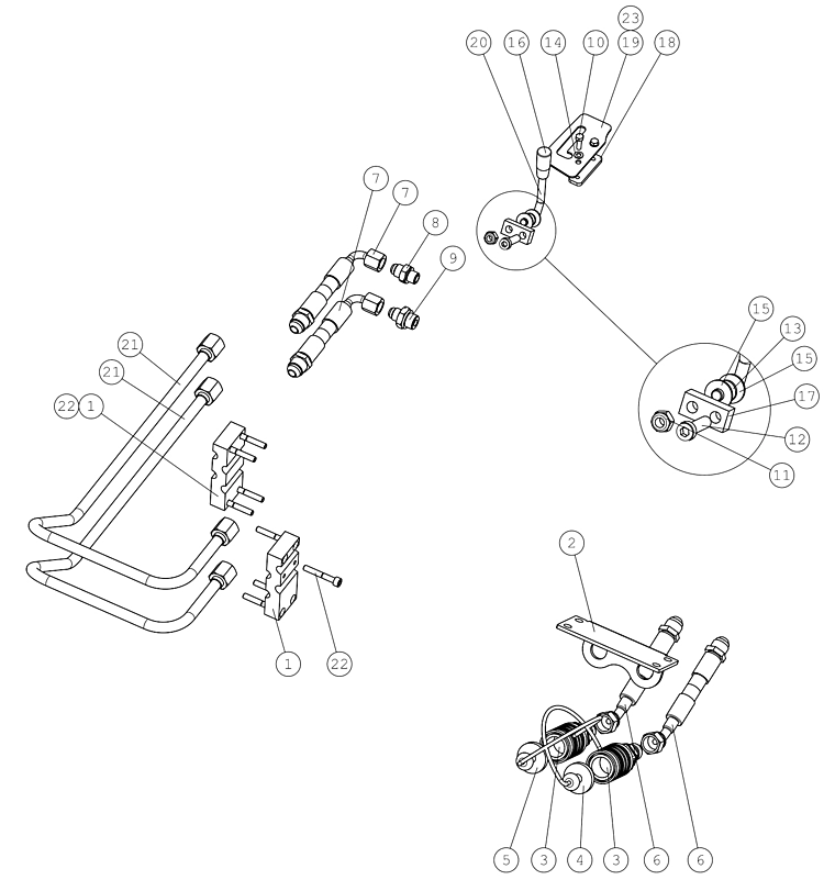 WIRE HARNESS, REAR A