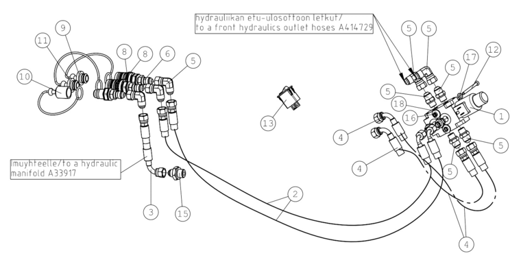 WIRE HARNESS, REAR A