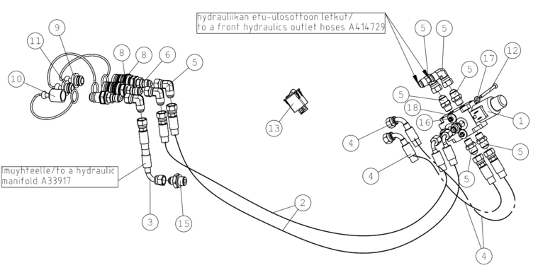 WIRE HARNESS, REAR A