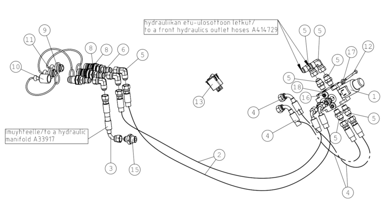 WIRE HARNESS, REAR A